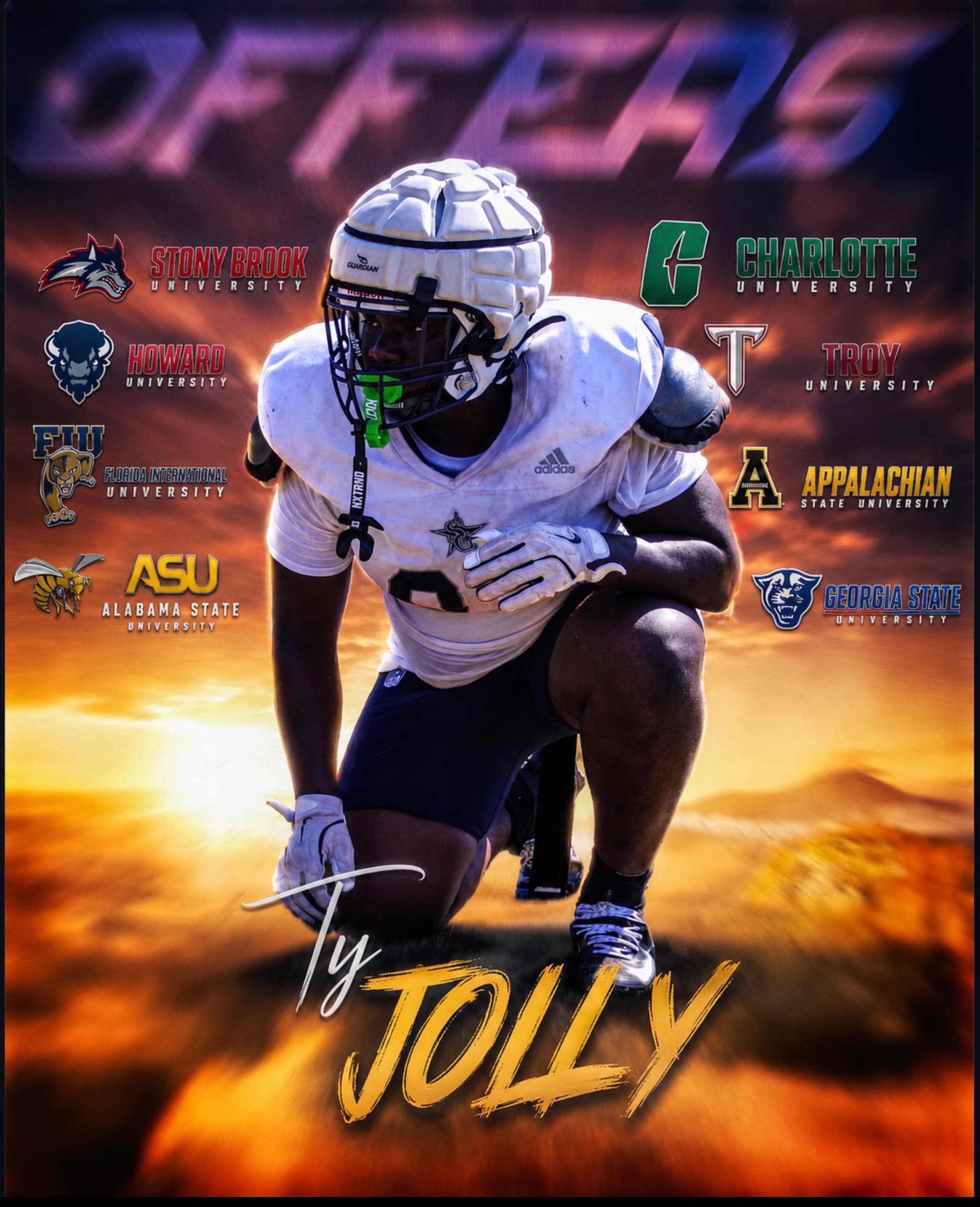 Mikael James NIL graphic design work — client project 13